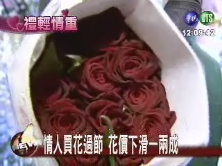 情人節花店生意好 玫瑰表情意 | 華視新聞