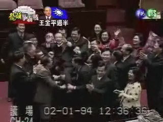 王金平勝選 同仁捧上天 | 華視新聞