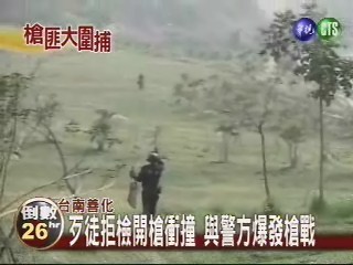 歹徒拒檢開槍衝撞 與警方爆發槍戰 | 華視新聞