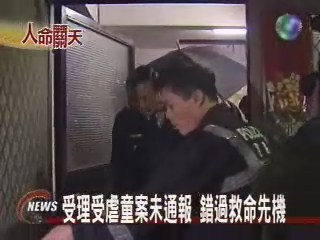 警察失察 受虐童誤生機 | 華視新聞