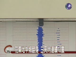 花蓮密集地震 大地震前兆？ | 華視新聞