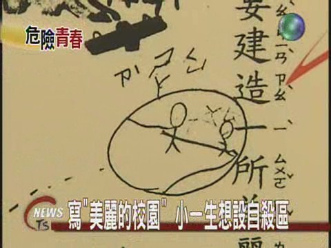 美術課畫校園學生畫出自殺區 | 華視新聞