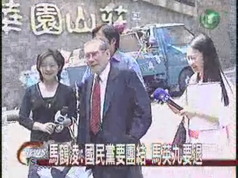 馬鶴凌:國民黨要團結 馬英九要退 | 華視新聞