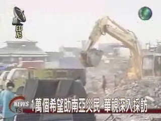 南亞海嘯賑災 展現台灣愛心 | 華視新聞