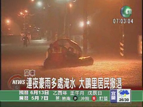 屏東18條溪流警戒防範土石流 | 華視新聞