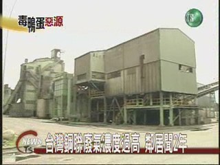 台灣鋼聯廢氣濃度過高 鄰居聞2年