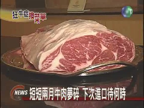 美國牛肉下架 消費者聞牛色變 | 華視新聞