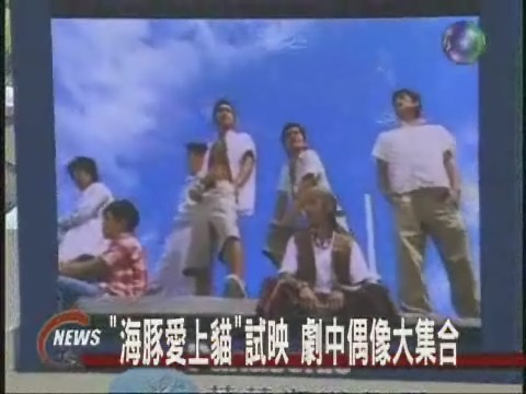 海豚愛上貓試映 劇中偶像大集合 | 華視新聞