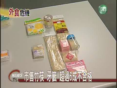 抽檢市售竹製品超過六成不合格 | 華視新聞