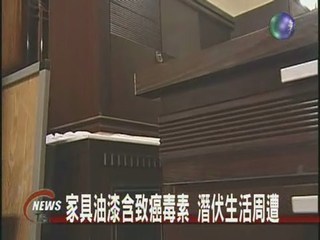 台灣家具油漆含毒有致癌危機