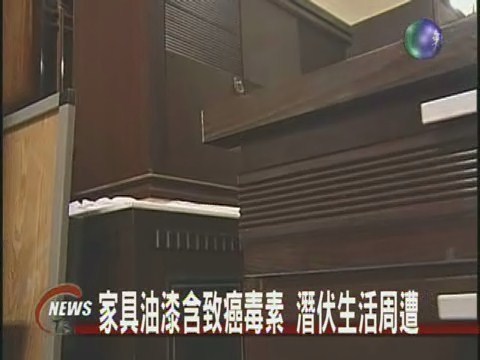 台灣家具油漆含毒有致癌危機 | 華視新聞