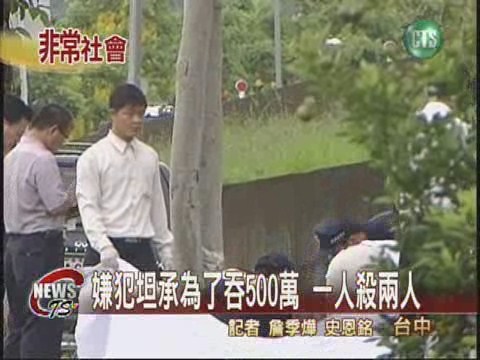 中投槍擊案 警宣佈破案 | 華視新聞