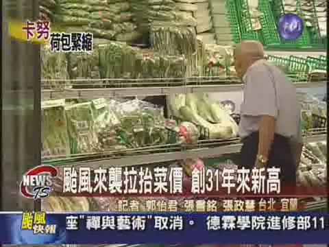 賣場促銷非葉菜類農產 生意強強滾 | 華視新聞
