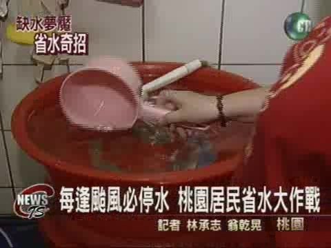 停水停到怕 桃園省水有妙招 | 華視新聞