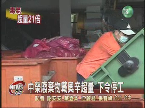 台中榮總 醫療廢棄物戴奧辛超量 | 華視新聞