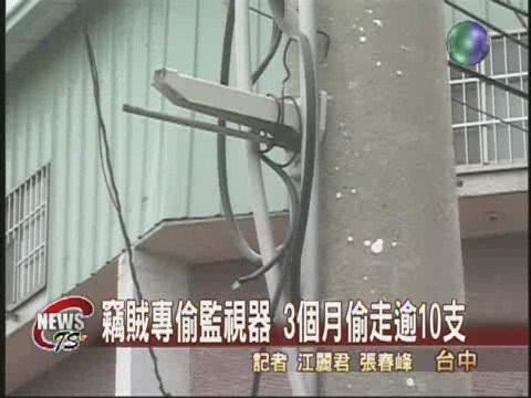 鎖定目標 小偷連竊5村莊監視器 | 華視新聞
