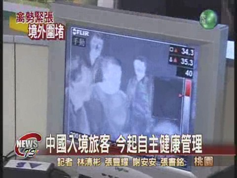 中國入境旅客 今起自主管理 | 華視新聞