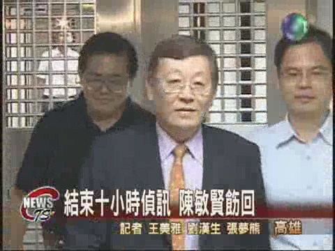 高捷弊案延燒  檢調約談陳哲男 | 華視新聞