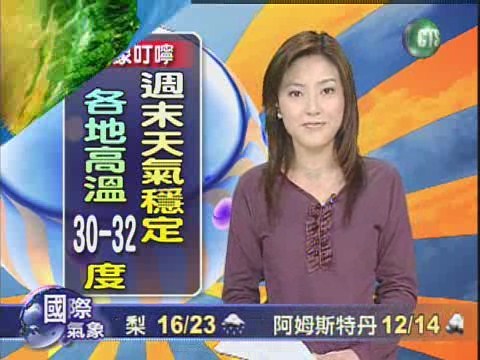 十一月四日華視晚間氣象 | 華視新聞