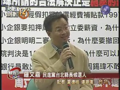 綠營質疑 周錫瑋要求馬開除黨籍 | 華視新聞