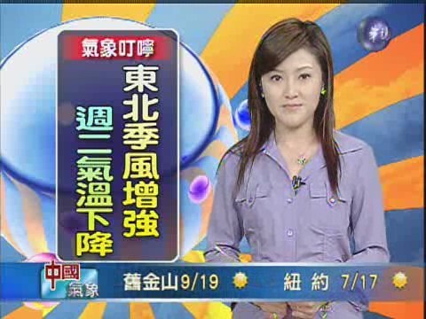 十一月十三日華視晚間氣象 | 華視新聞