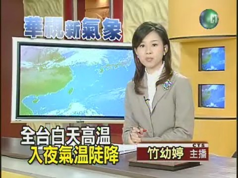 十一月二十八日華視午間氣象 | 華視新聞