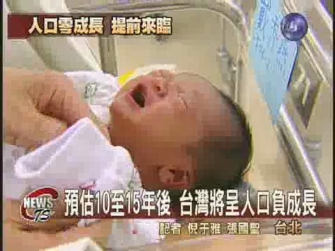 新生兒數創新低 人口恐呈負成長 | 華視新聞