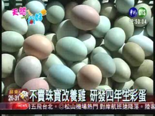 彩色有機蛋 天然又健康 | 華視新聞