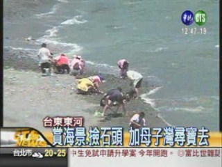 餵魚撿石頭 台東海濱好好玩 | 華視新聞