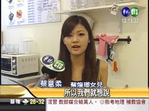 蔡煌瑯女兒開冰店 雪花冰熱賣 | 華視新聞
