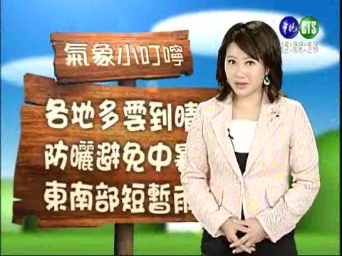 七月二十日午間氣象 | 華視新聞