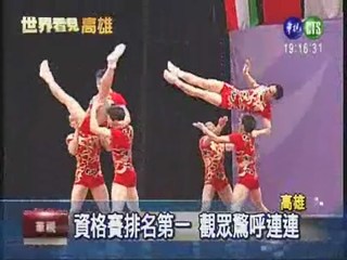 世運有氧體操 中華隊無緣入6強