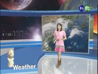 五月二十一日華視晚間氣象