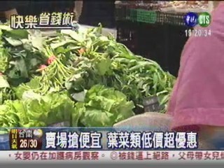 量販店年中慶 1把5元"青菜"賣!