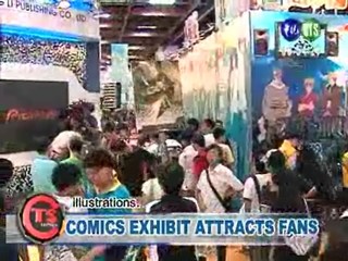 Comic Exhibit Attracts Fans