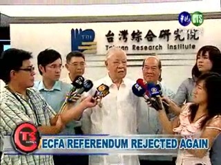 ECFA Referendum Rejected Again