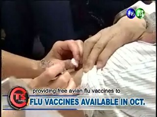 Flu Vaccines Available in Oct.