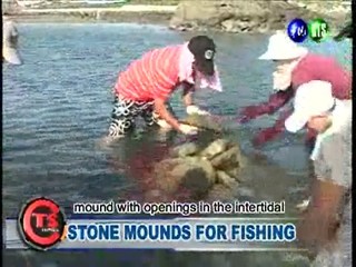 Stone Mounds for Fishing
