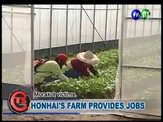 Honhai's Farm Provides Jobs