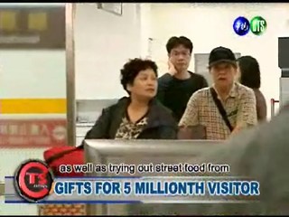 Gifts for 5 Millionth Visitor