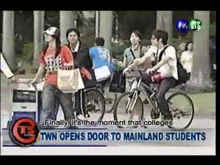 Twn Opens Door to Mainland Students