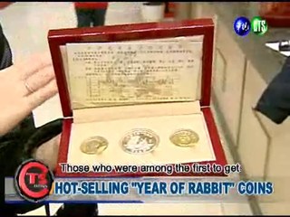 HOT-SELLING "YEAR OF RABBIT" COINS