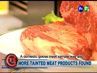 MORE TAINTED MEAT PRODUCTS FOUND