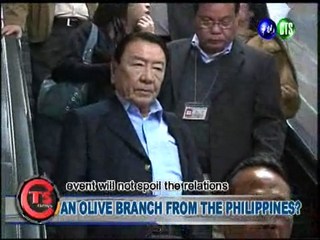 AN OLIVE BRANCH FROM THE PHILIPPINES?