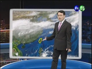 三月二十一日華視晚間氣象