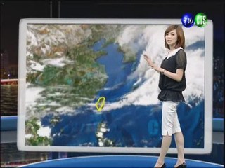 四月二十七日華視晚間氣象