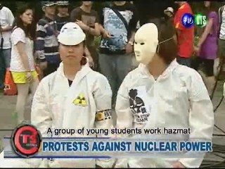 PROTESTS AGAINST NUCLEAR POWER PLANTS