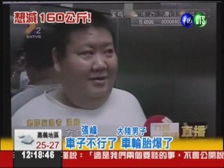 中國西北第一胖! 245公斤來台減重