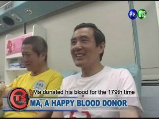 MA, A HAPPY BLOOD DONOR