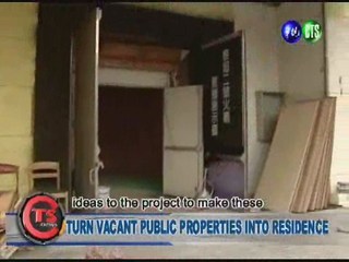 TURN VACANT PUBLIC PROPERTIES INTO RESIDENCE